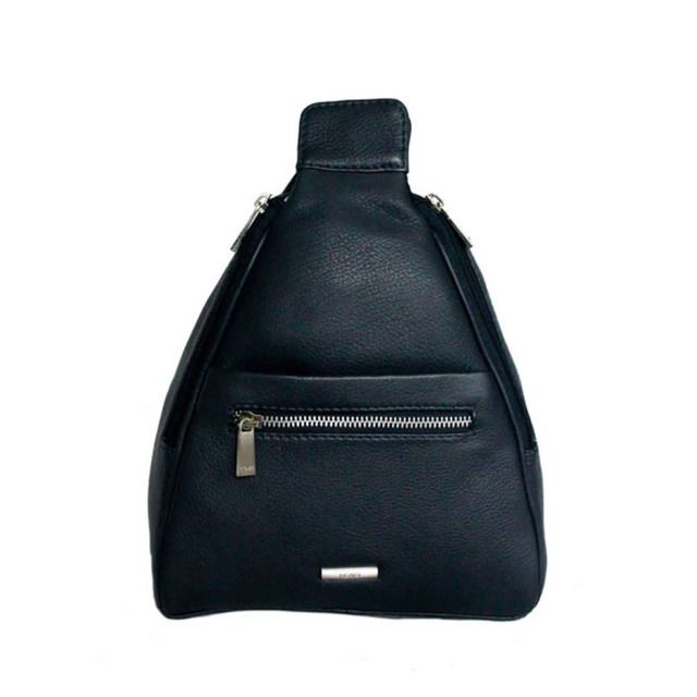 David Jones Handbag - Navy Leather - 897S/71 SML BACKPACK